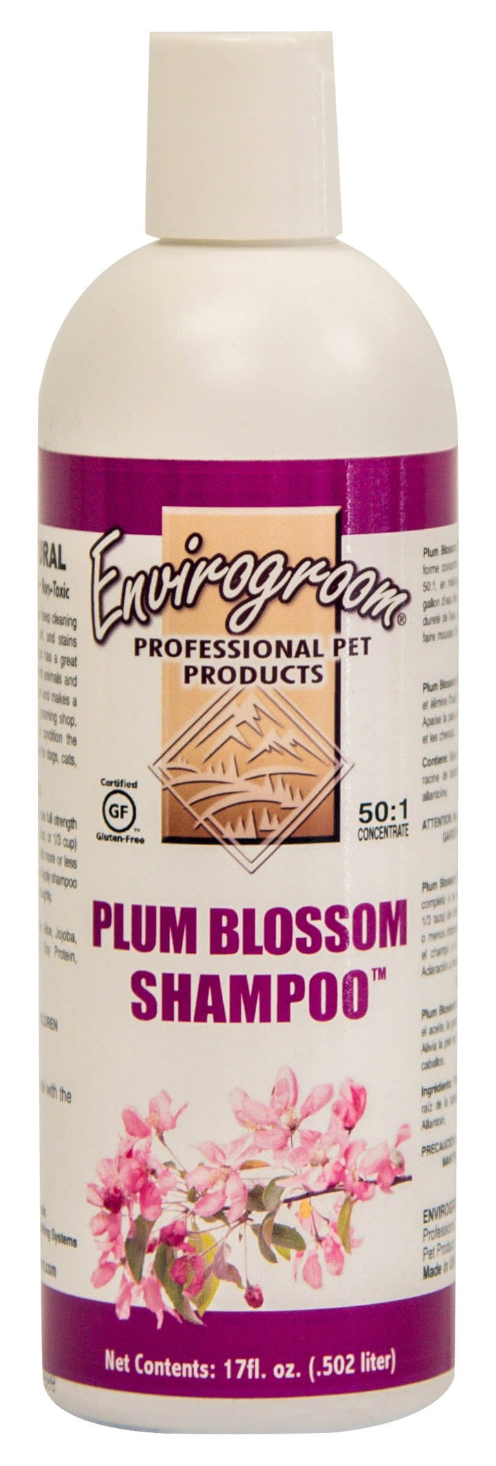 Envirogroom Plum Blossom Shampoo 17 oz.