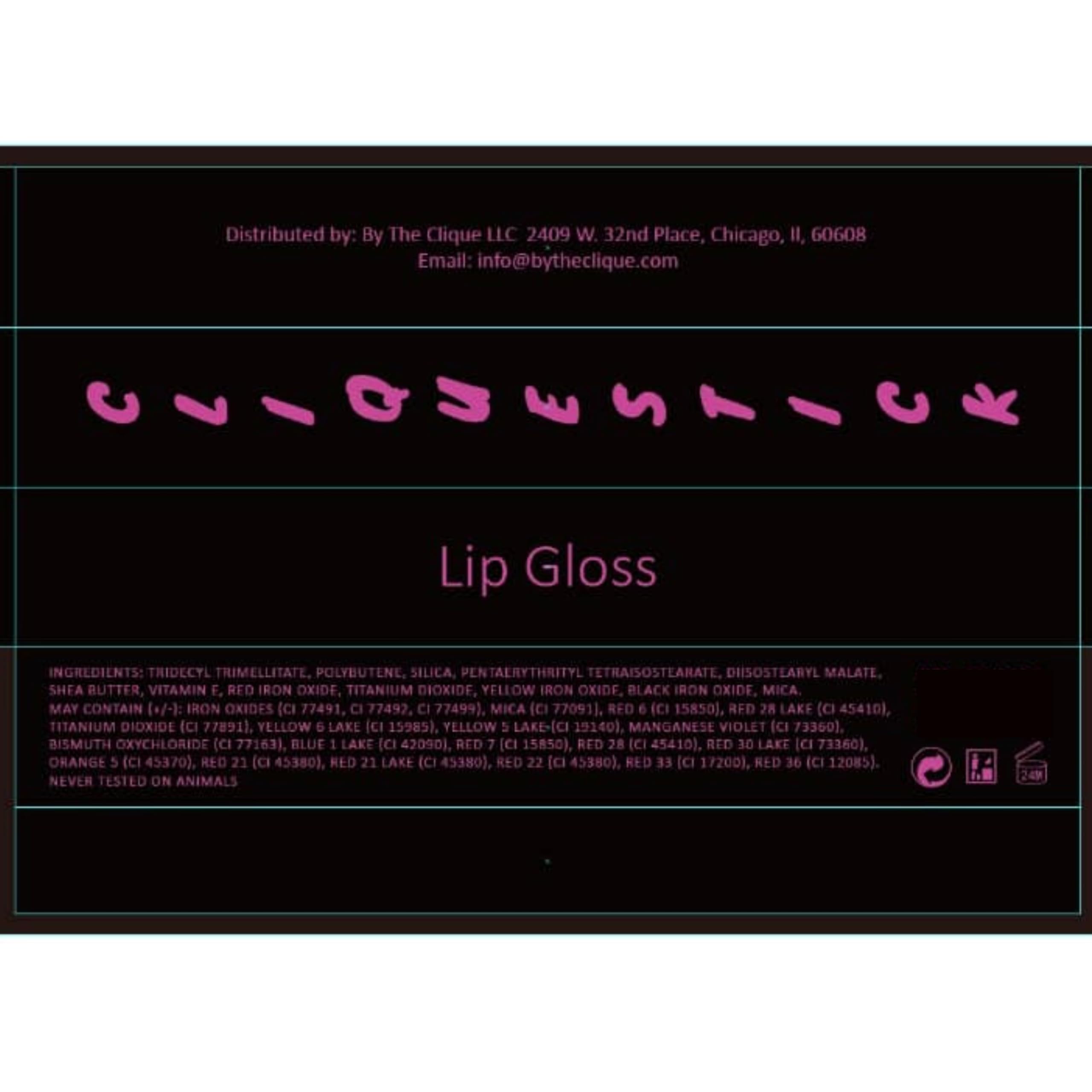 By The CliqueFrosted Sugar Cookie Premium Pink Glitter Gloss | New Formula | Perfect Texture…