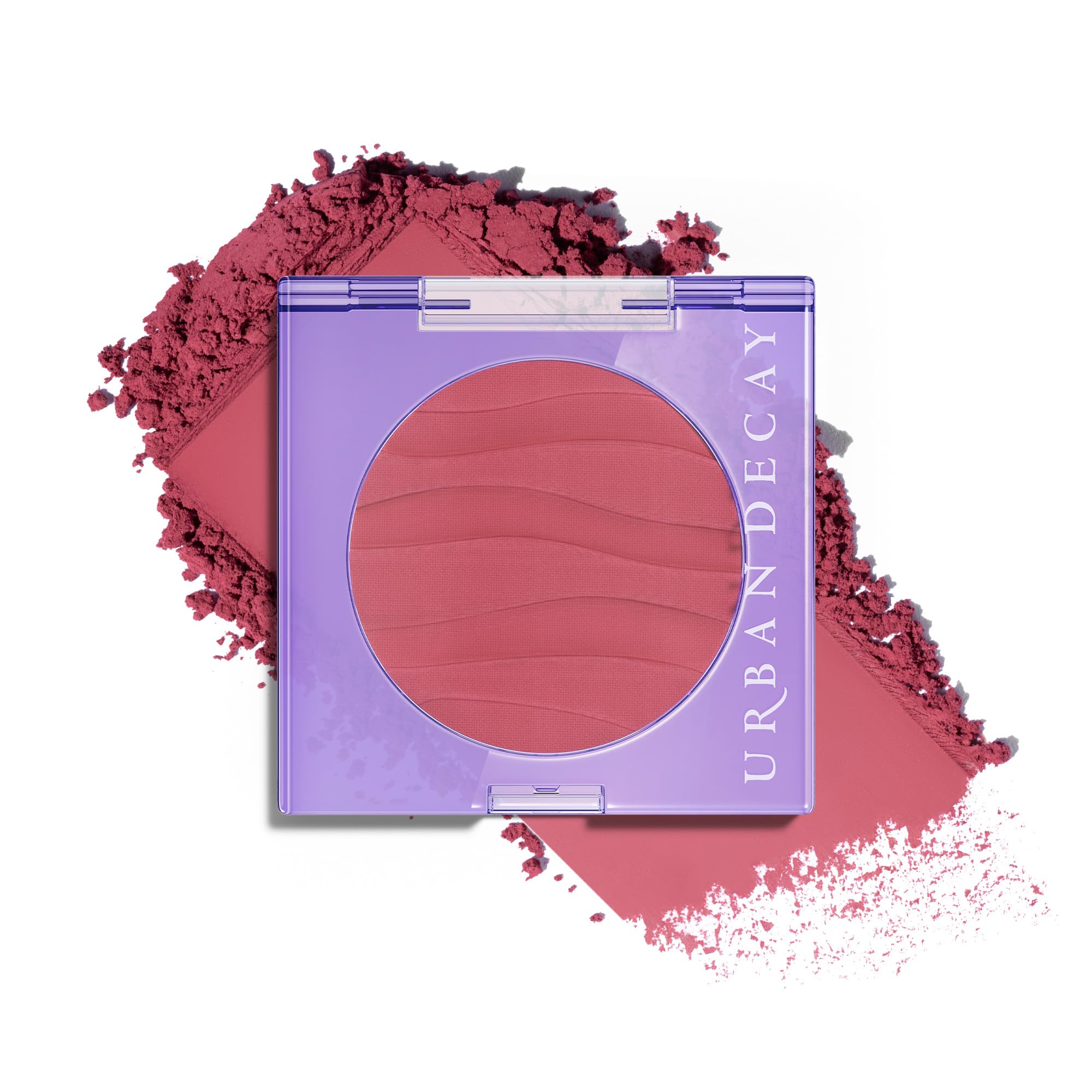 Urban Decay Face Bond Long-Lasting Blush Suede (Backtalk - Mauve Nude Pink), Buildable Matte Finish, Blurring Effect, Waterproof, Sweat-Resistant, All Day Wear, Noncomedogenic - 0.21 oz
