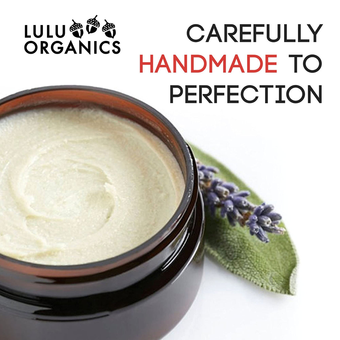 Deodorant Cream Lavender & Clary Sage 2 oz by Lulu Organics