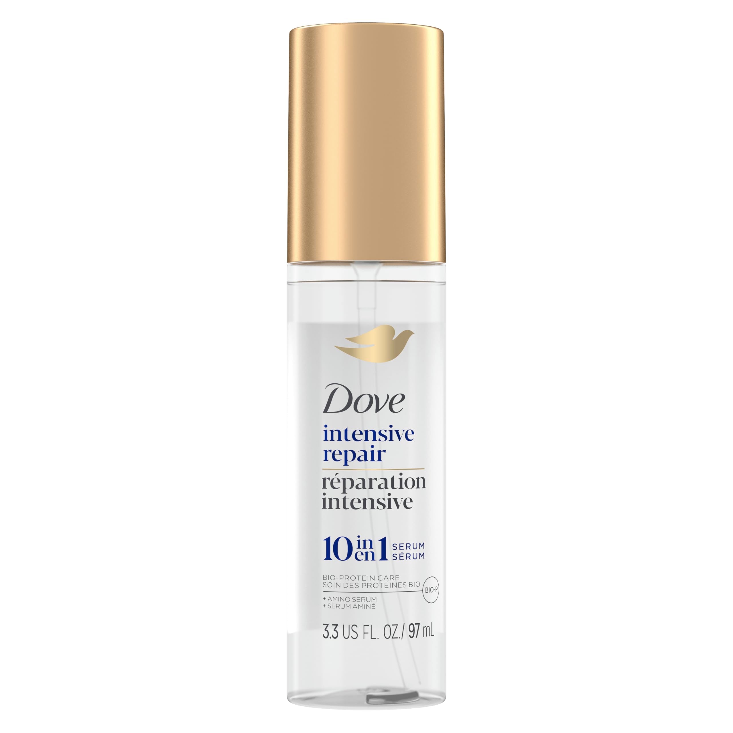 Dove Intensive Repair Amino Serum for Damaged Hair with Bio-Protein Care Technology 3.3 oz
