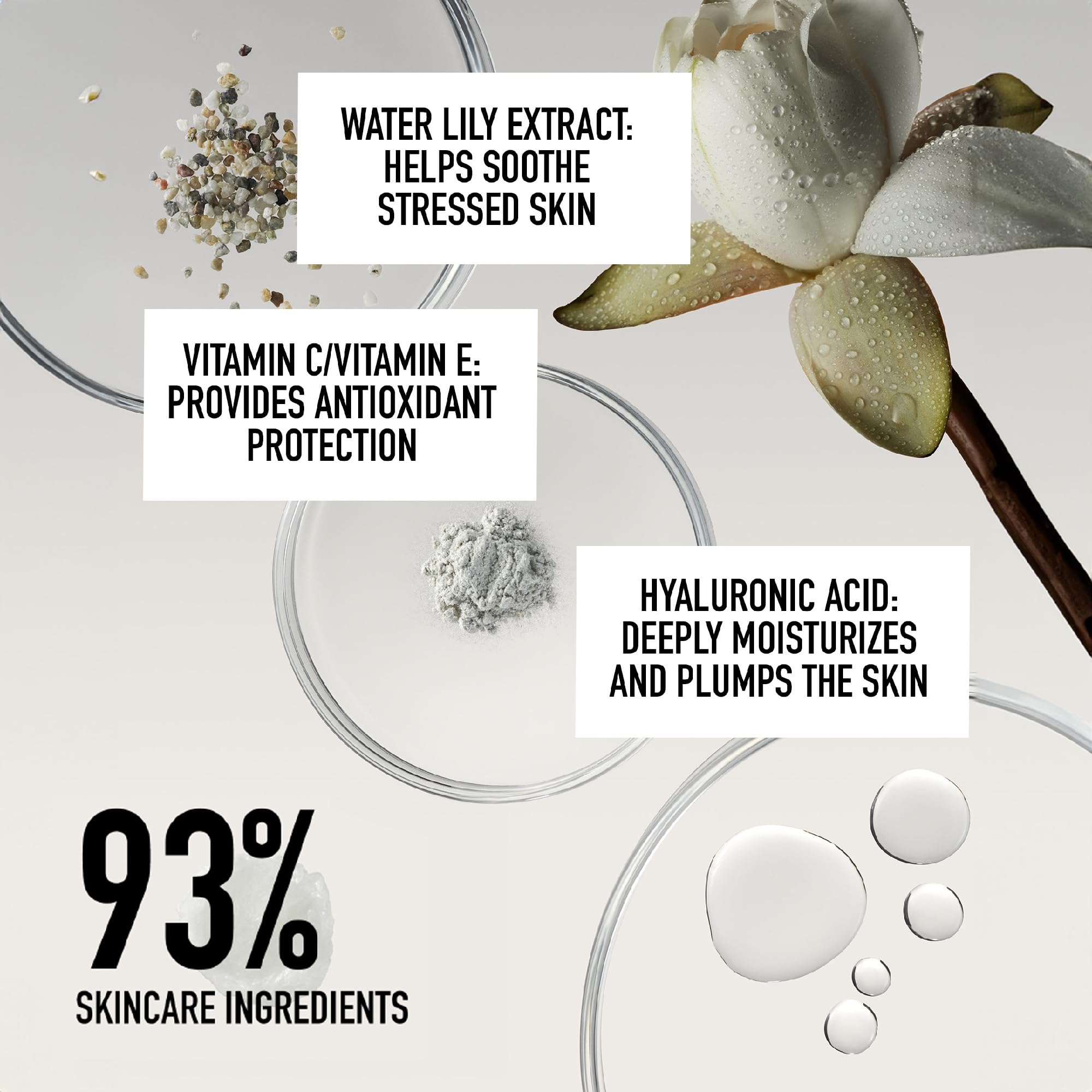 bareMinerals Original Pure Serum Radiant Natural Liquid Foundation Mineral SPF 20, Medium Deep Cool 4.5