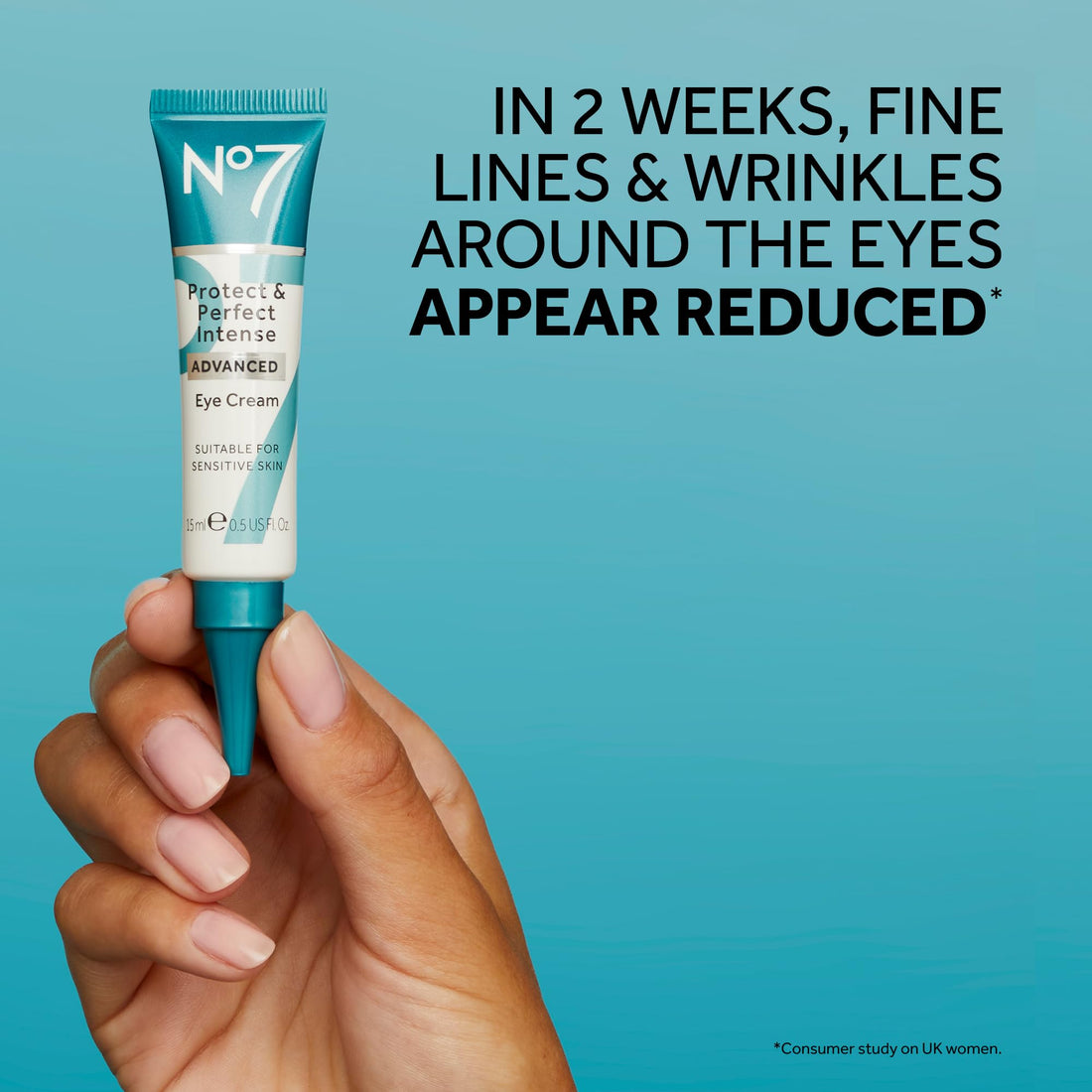 Boots No7 Protect & Perfect Intense Advanced Eye Cream .5 oz
