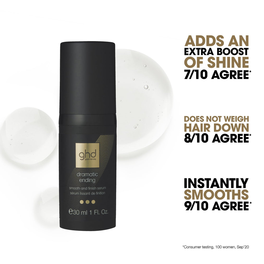 ghd Smooth & Finish Serum, 1 fl. oz.