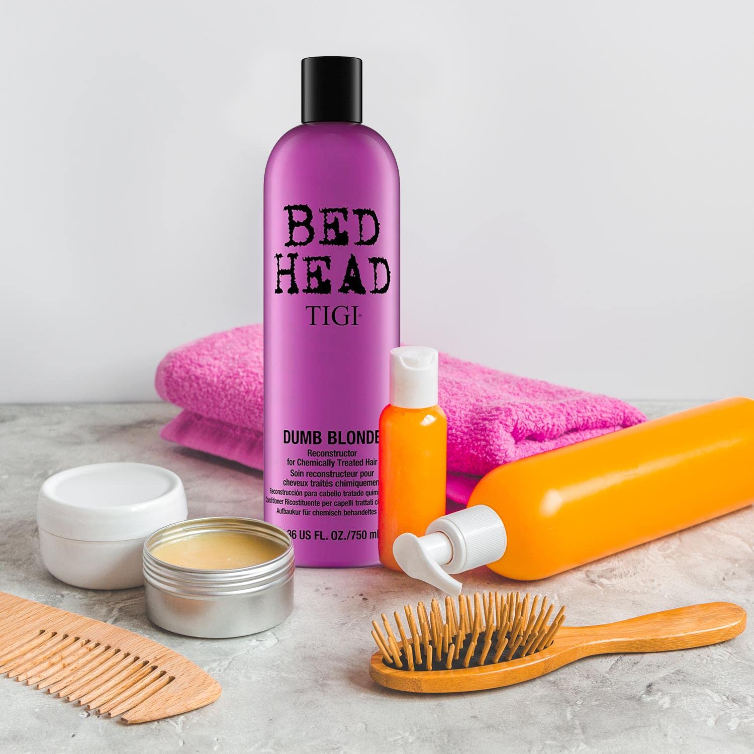 Tigi Bed Head Dumb Blonde Reconstructor (For Chemically Treated Hair) 750ml/25.36oz