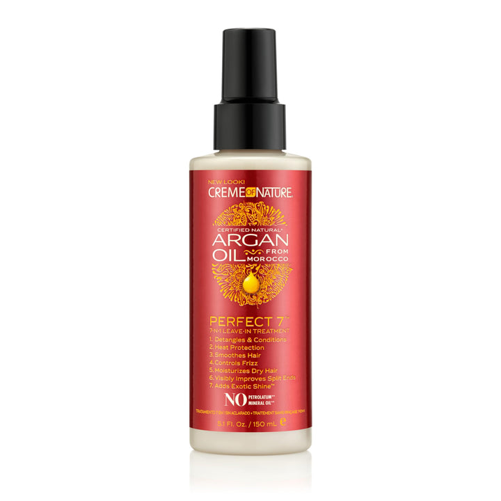Creme of Nature Argan Oil Perfect 7-in-1 Leave-in Treatment, 4.23 Ounce