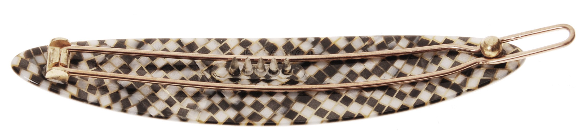 France Luxe Oblong on Tige Boule - Opera Silver