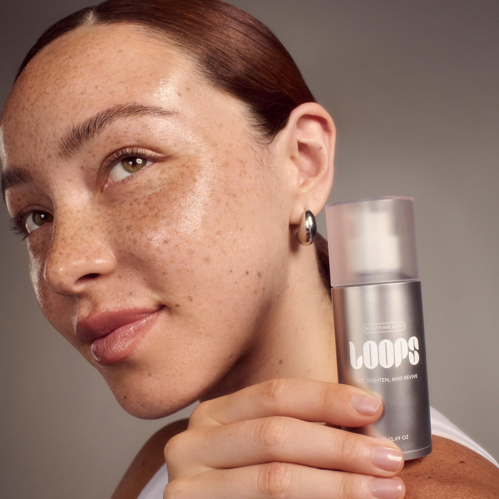 LOOPS Wrapping Mask - Korean Face Masks Lifts and Firms Skin - Anti-Aging Skincare - Skin Tightening Facial Masks - Overnight Collagen Night Wrapping Mask - Mother's Day Gifts for Mom