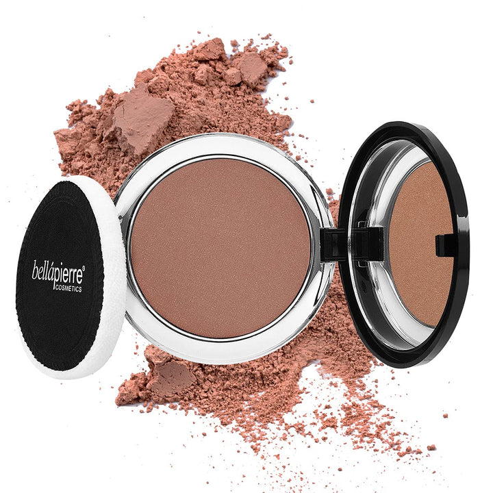 Bella Pierre Compact Mineral Blush in Suede, 0.35-Ounce