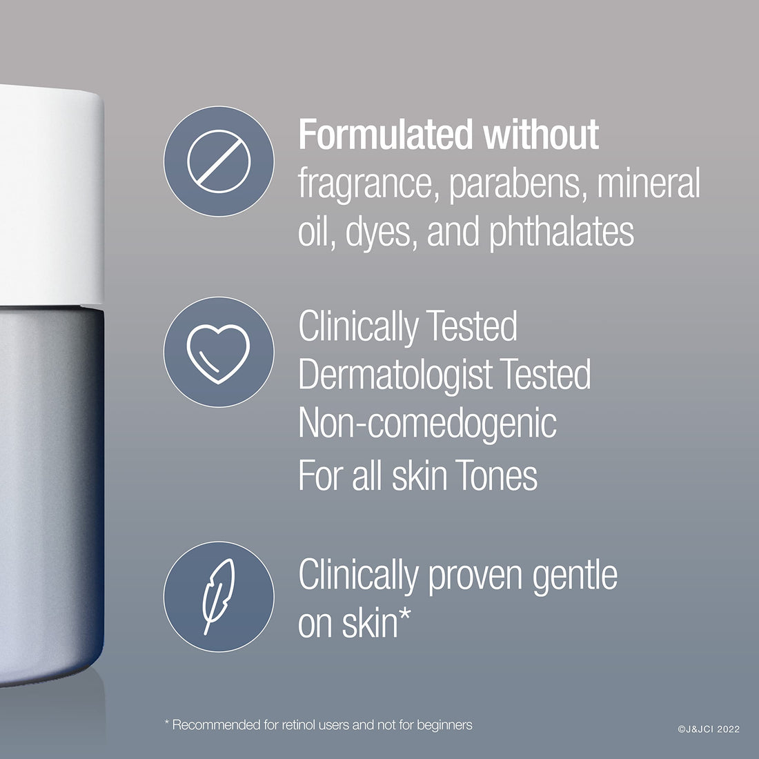 Neutrogena Rapid Wrinkle Repair Retinol Pro+ Night Cream Face Moisturizer, Anti-Aging Face Cream, 1.7 oz + Trial Size Hydro Boost Facial Cleanser, 0.5 fl. oz