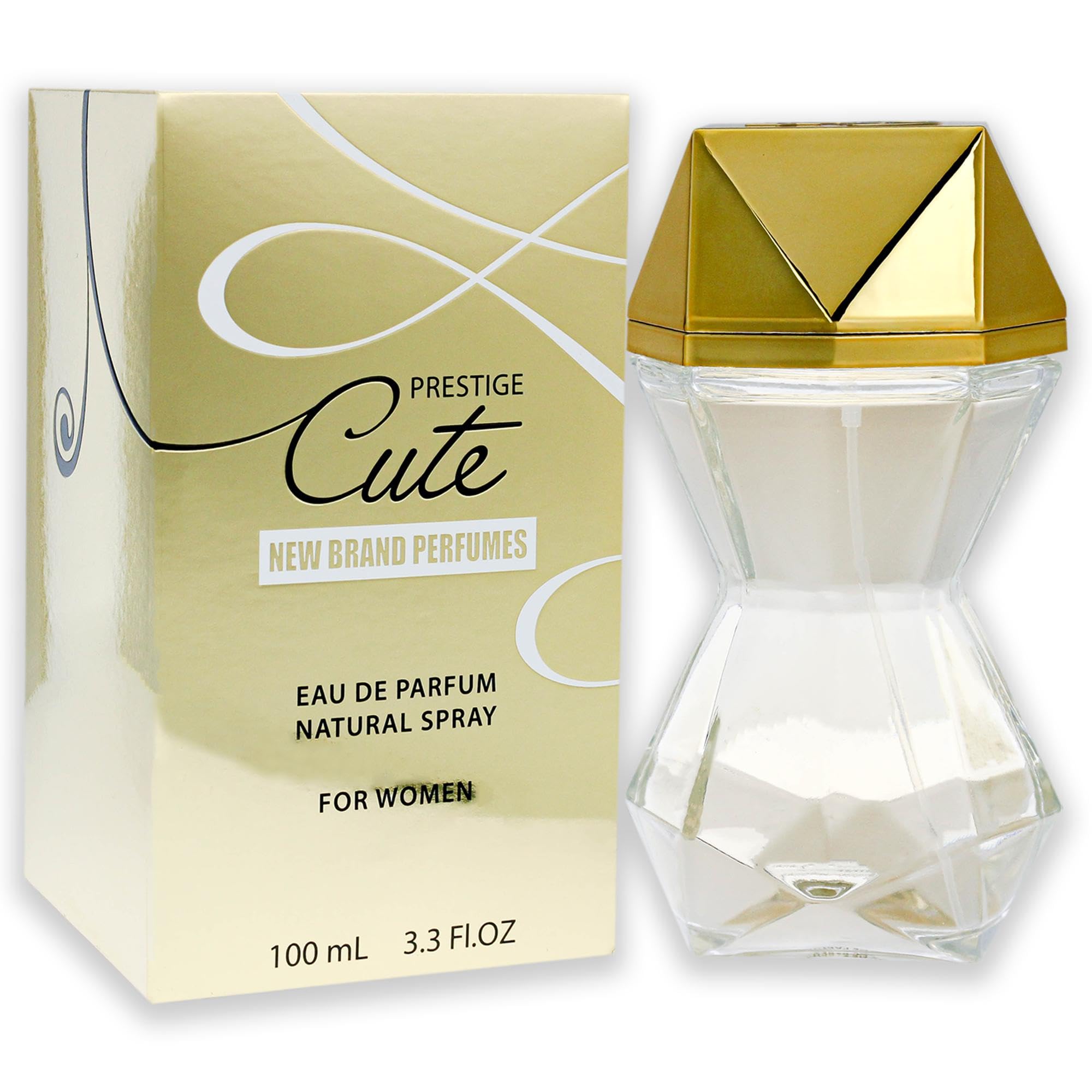 New Brand Cute By Brand, 3.3 Oz Eau De Parfum Spray For Women