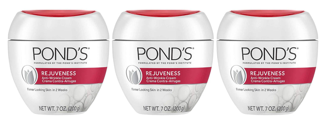 Pond's Rejuveness Anti-Wrinkle Cream 7 oz (Pack of 3)