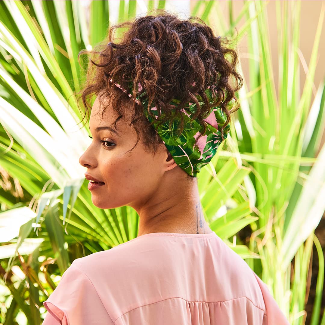 ADAMA Satin Lined Headband, Tropical