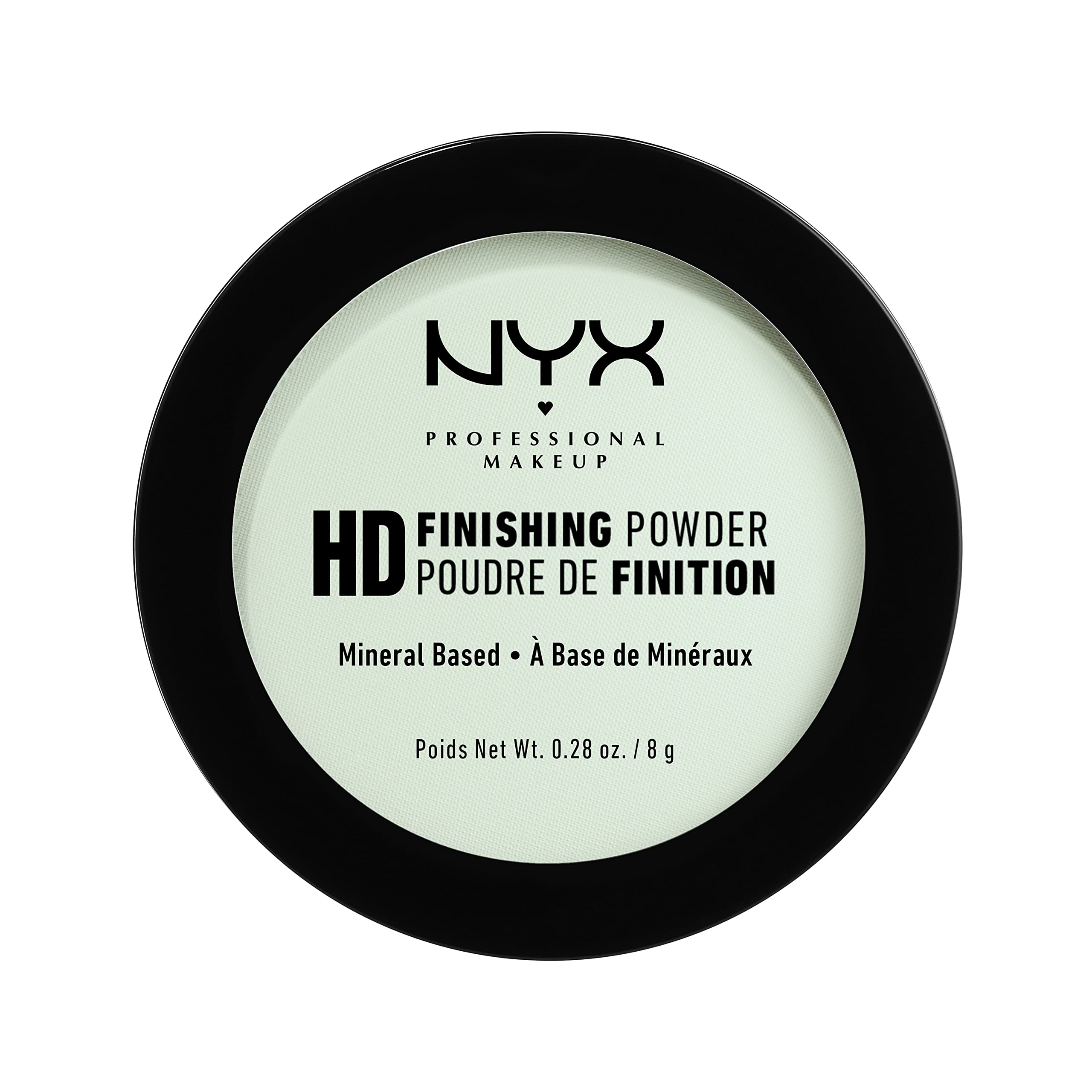 Nyx Professional Makeup High Definition Finishing Powder, Mint Green, 8g