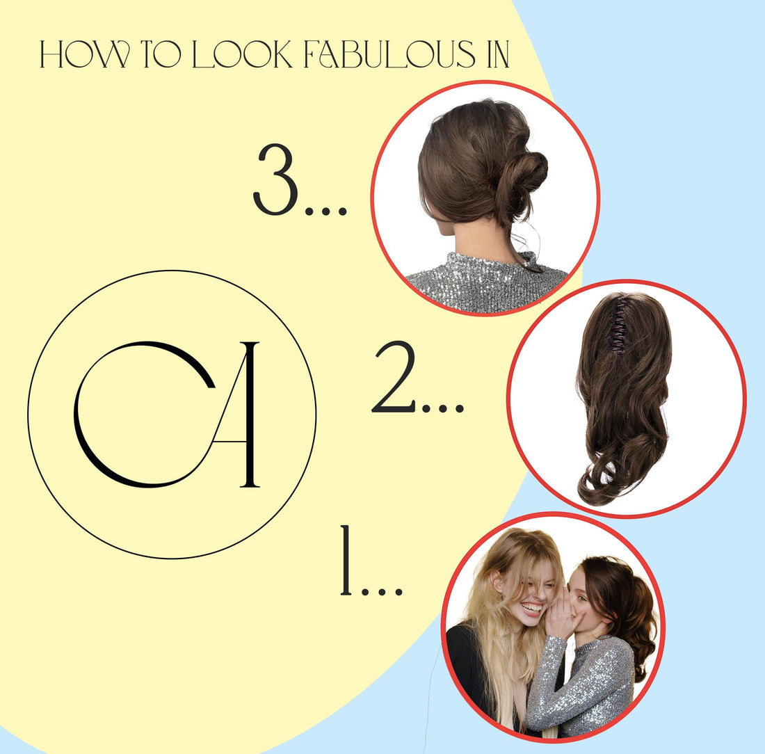 Ash brown # 18T H109 : PRETTYSHOP 14 Hair Piece Ponytail Extension wavy Nature Looking Heat-Resisting Ash brown # 18T H109