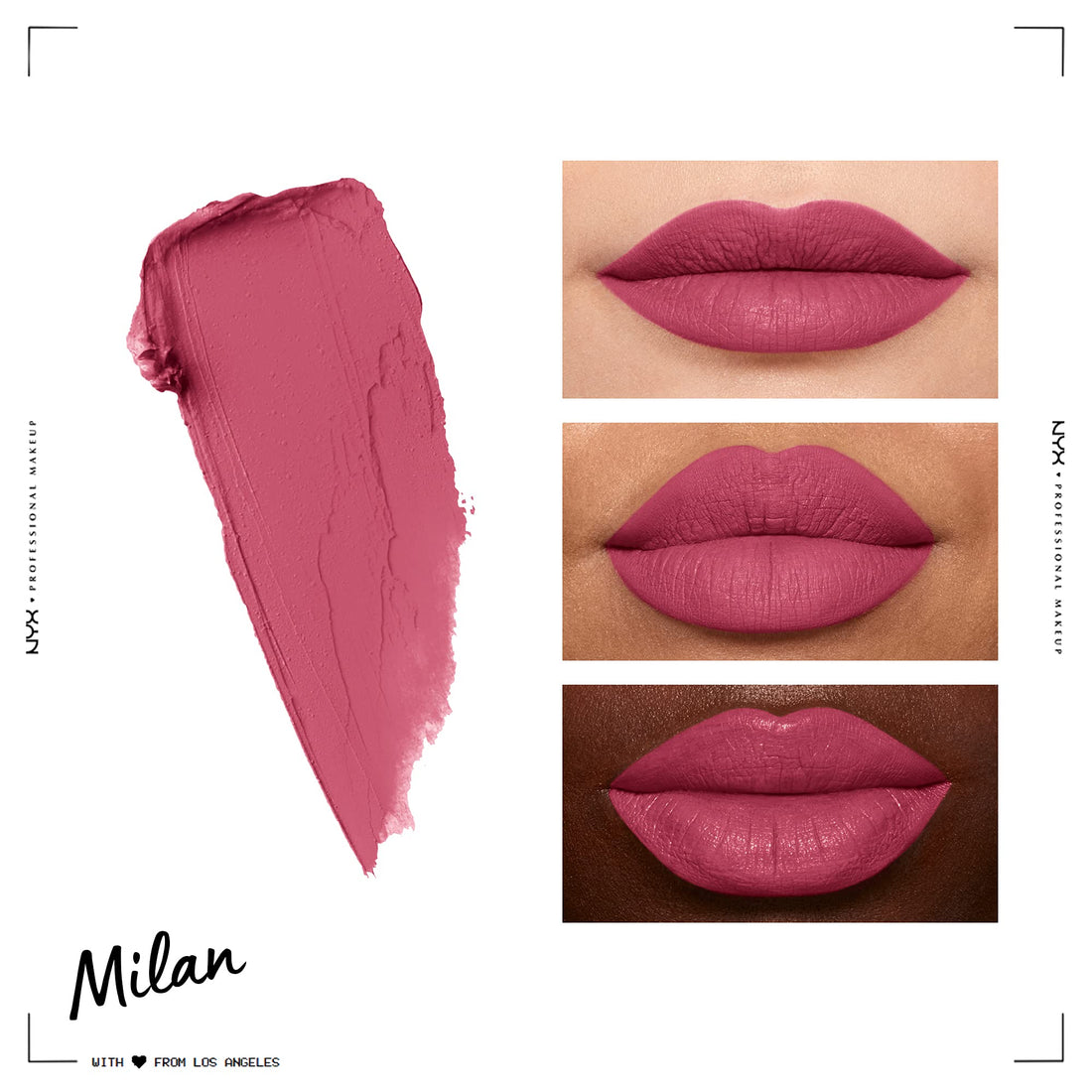 Nyx Professional Makeup Soft Matte Lip Cream, Milan, 8ml