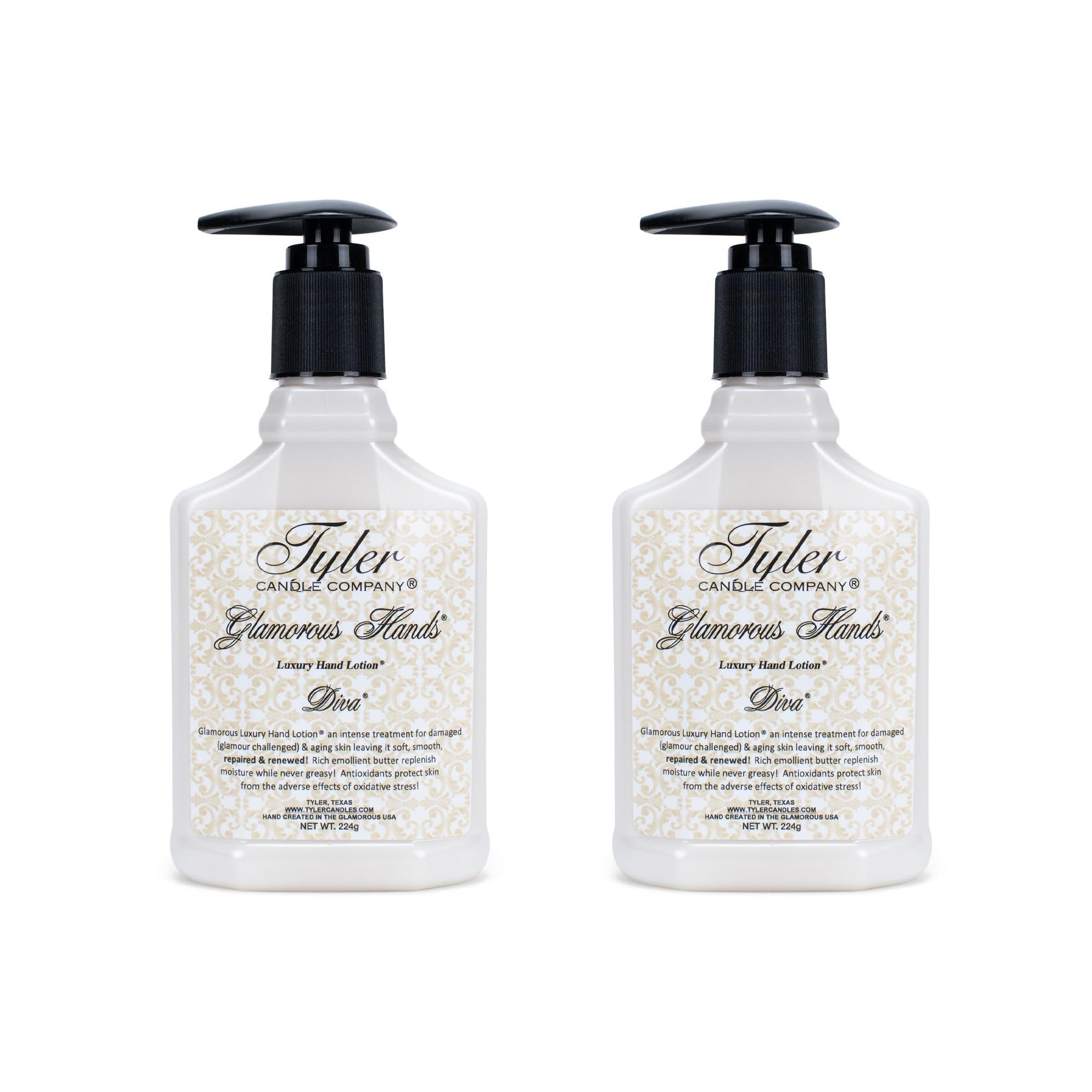 Tyler Luxury Hand Lotion 8 Oz, Diva