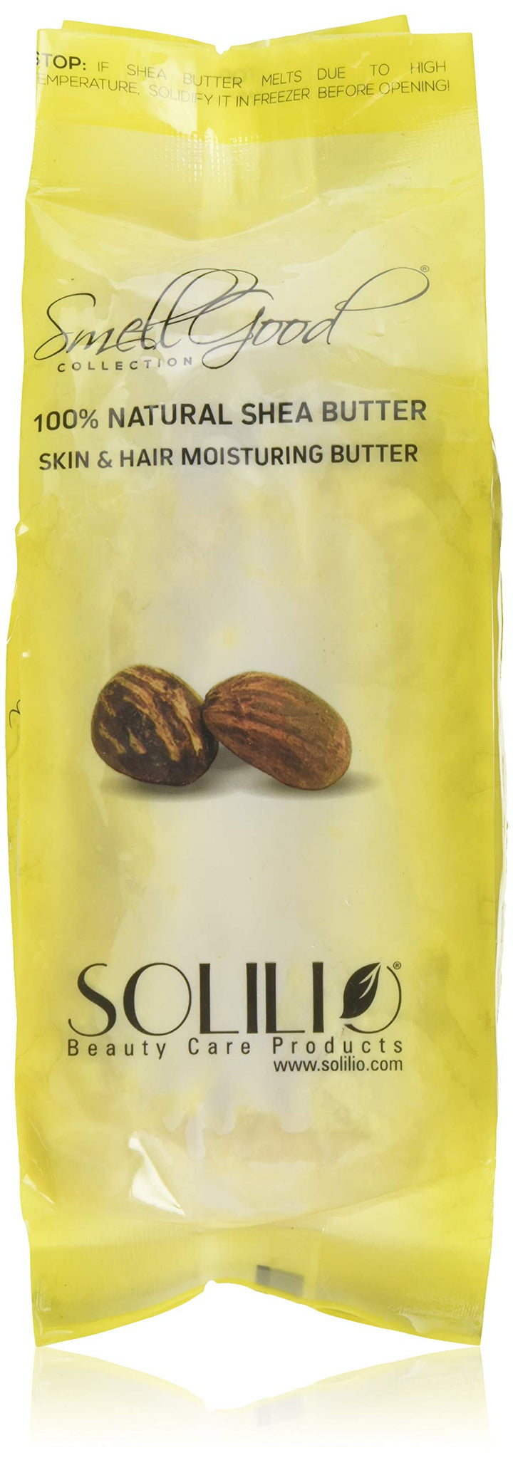 Raw Shea Butter in Sealed Pouch Fresh 1lb (yellow)