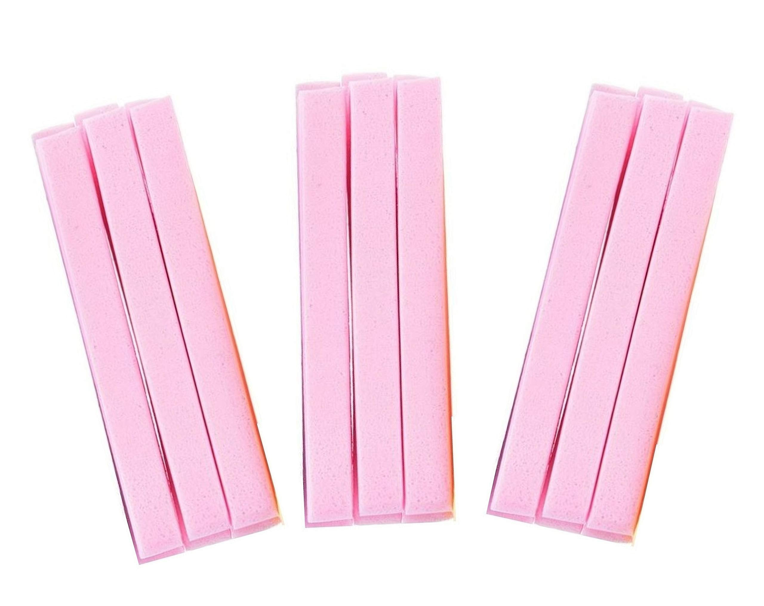 Huini Compressed Salon Spa Facial Cleansing Sponge Sticks, Natural (240 Count) (Pink) CD- 114 x 20