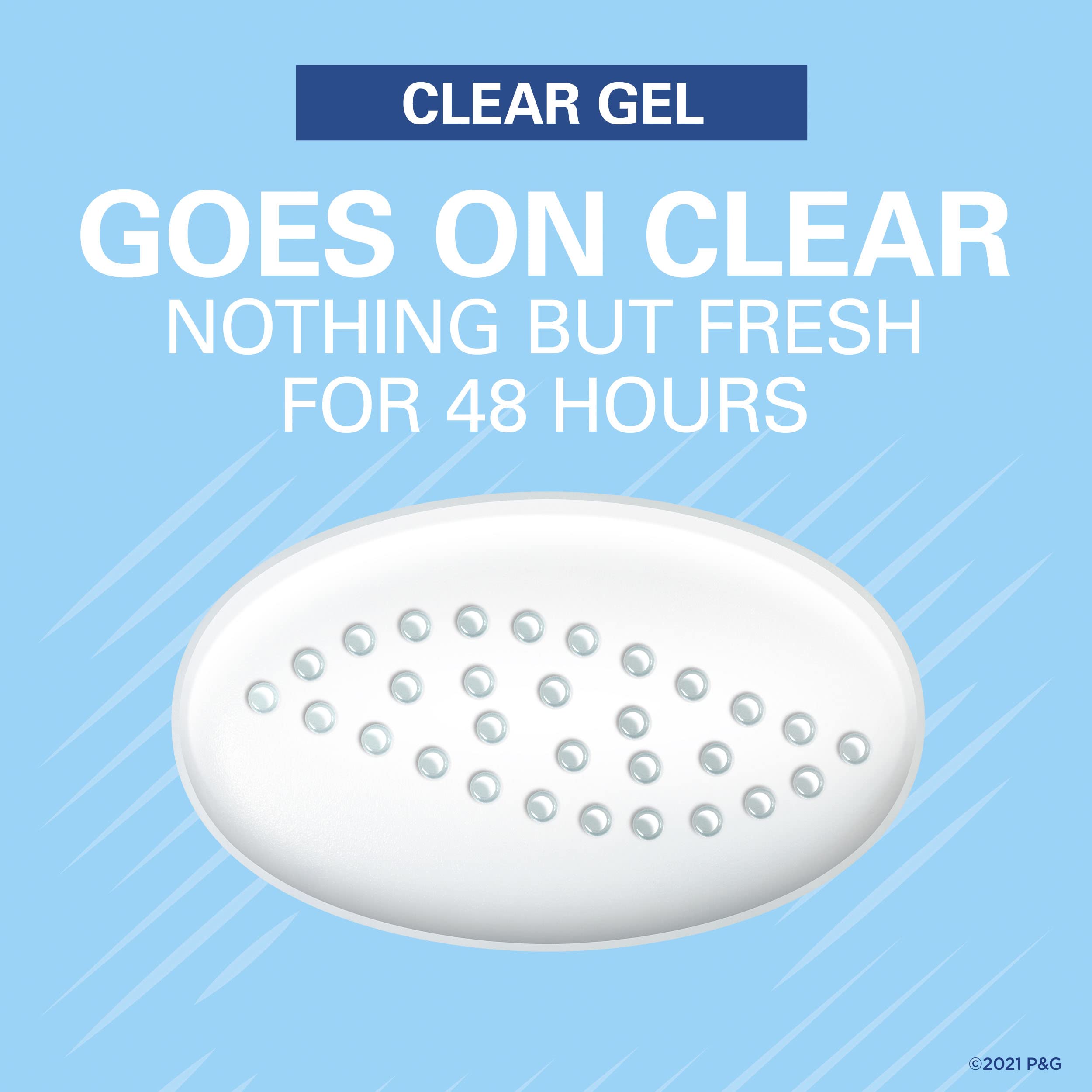 Secret Outlast Unscented Women's Clear Gel Antiperspirant & Deodorant 2.6 Ounce by Secret