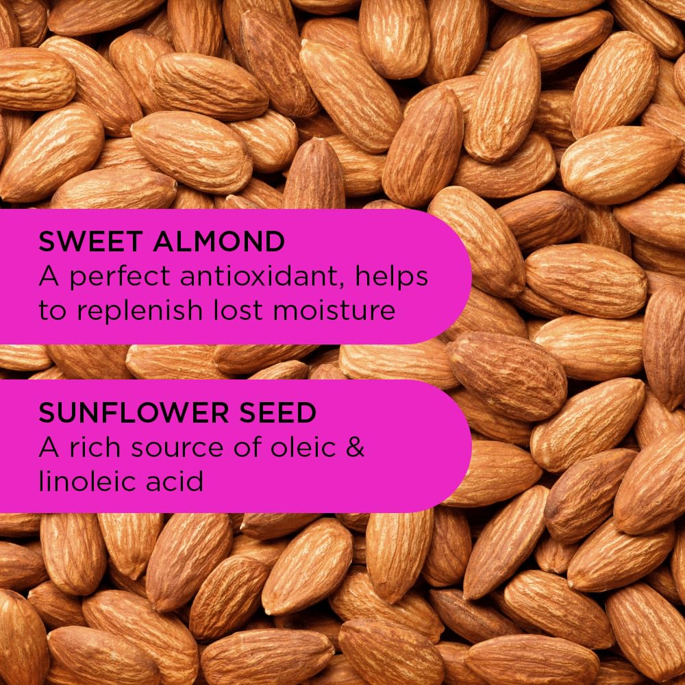 Noughty 97% Natural, To The Rescue Moisture Boost Conditioner, 97% Natural Sulphate Free Vegan Haircare, Hydrating Formula for Dry and Damaged Hair, with Sweet Almond and Sunflower Seed 1L