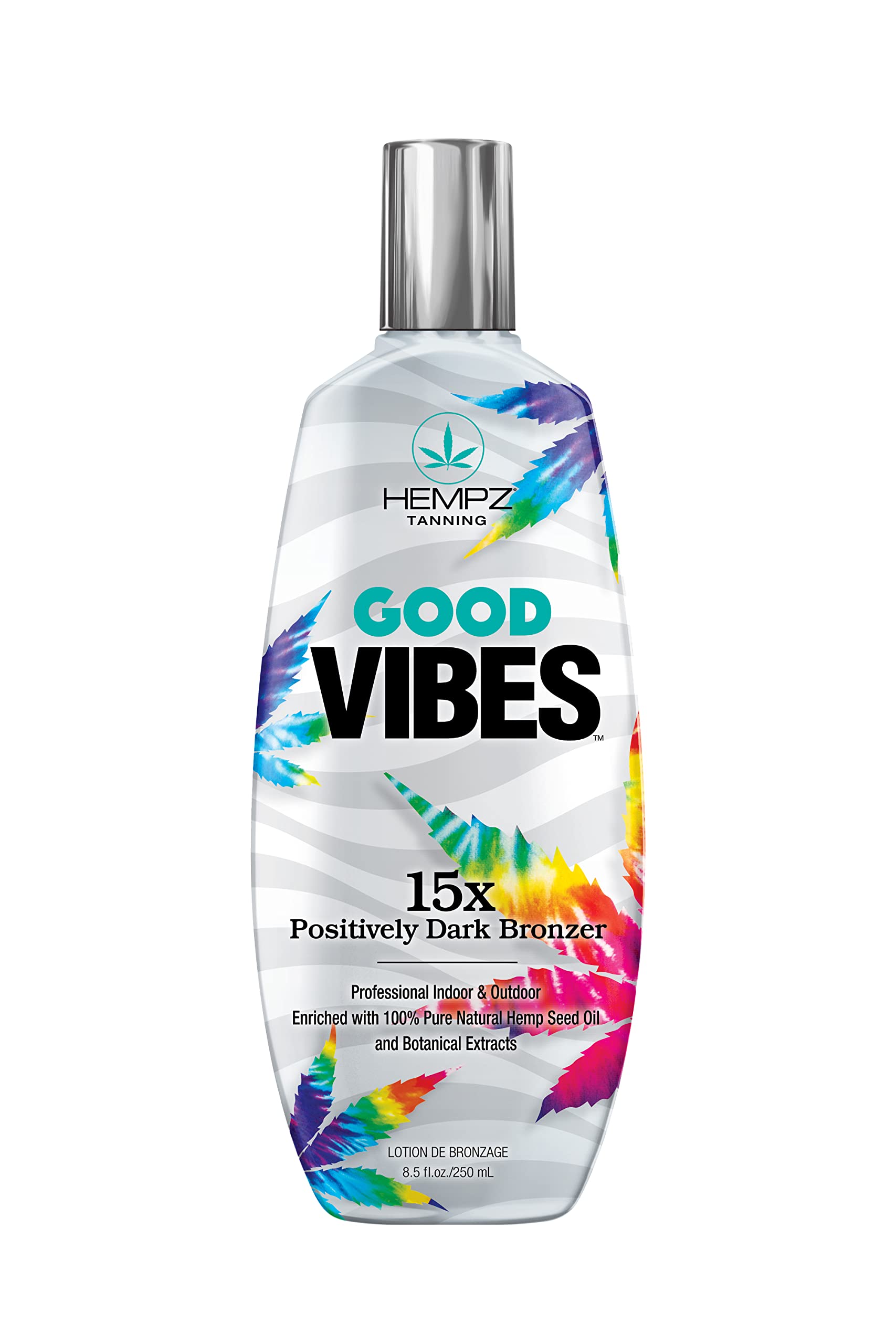 Hempz Good Vibes 15x Positively Dark Bronzer 8.5 oz