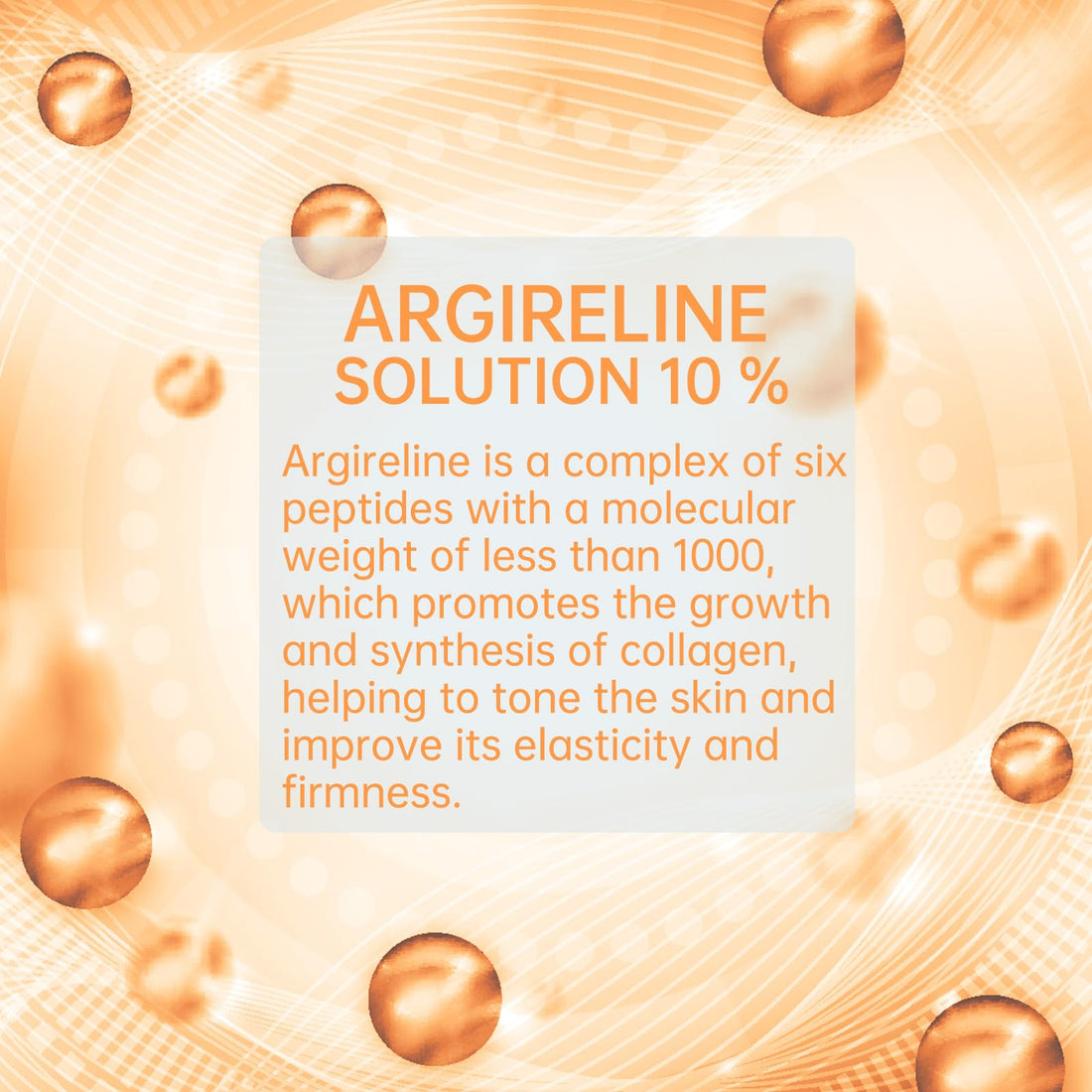 Argireline Serum for Face, Advanced Anti-Wrinkle Facial Serum For Women, Anti-Aging, Collagen Boosting, Moisturizing Argireline 10% Solution for Fine Lines, Argireline Peptide, 30ml (1 Pack)