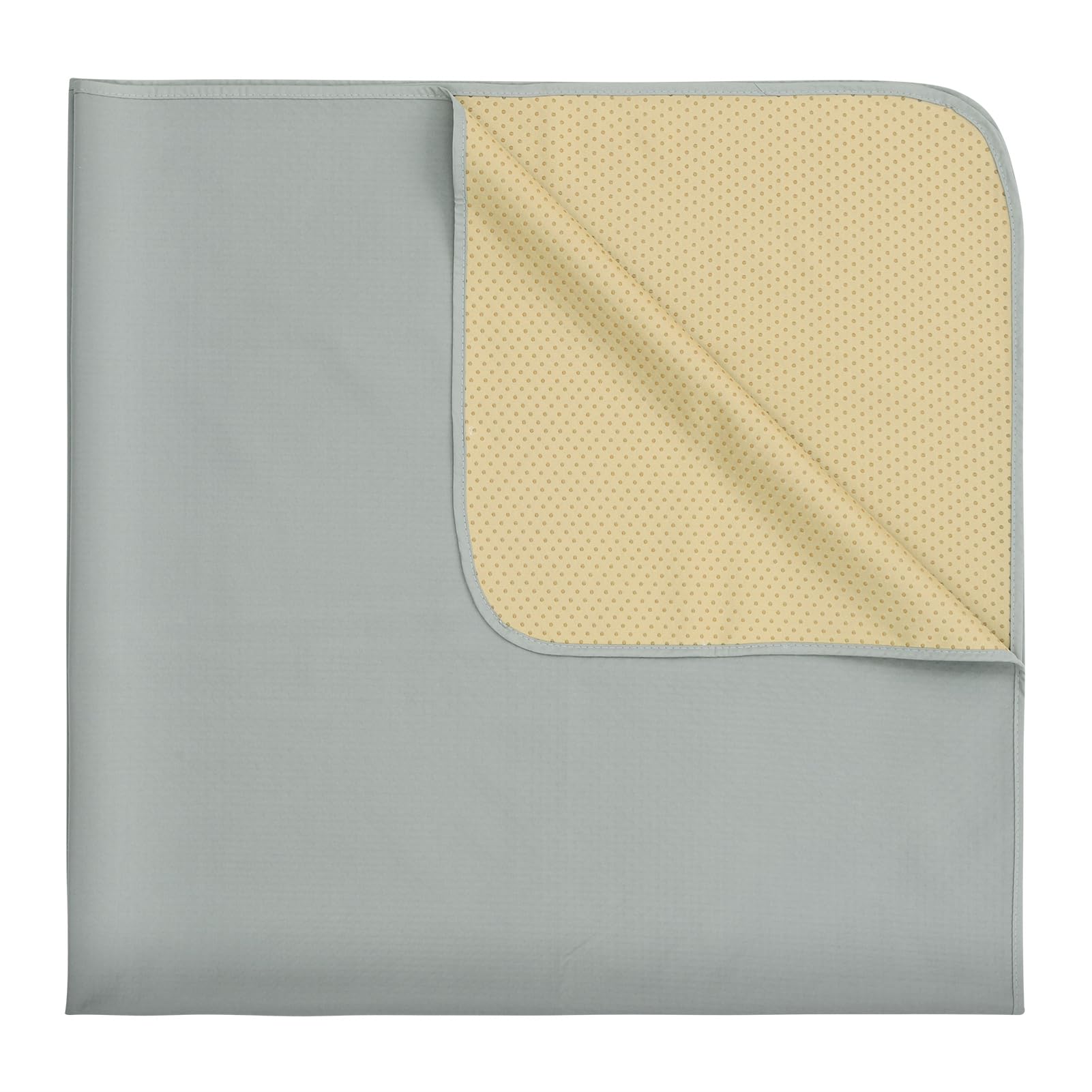 Splat Mat for Under High Chair/Arts/Crafts by CLCROBD, 51 Baby Anti-Slip Food Splash and Spill Mat for Eating Mess, Waterproof Floor Protector and Table Cloth (Gray)