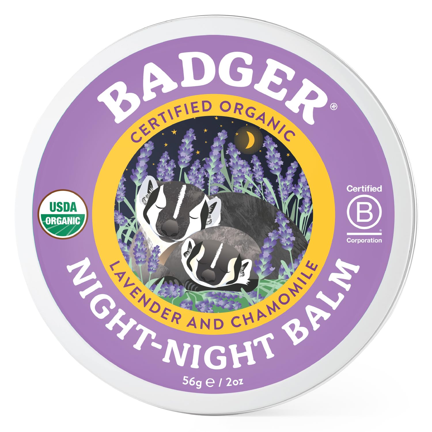 Badger Balm Night Night Balm - 2 oz