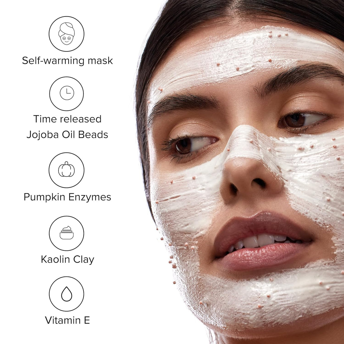 DRMTLGY Pumpkin Enzyme Face Mask with Jojoba Beads. Gentle Exfoliating Pumpkin Facial Mask for Dullness, Uneven Skin Tone, Fine Lines and Wrinkles. 5.5 oz
