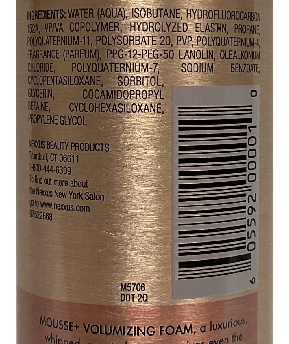 Nexxus Mousse Plus Volumizing Foam Light Hold