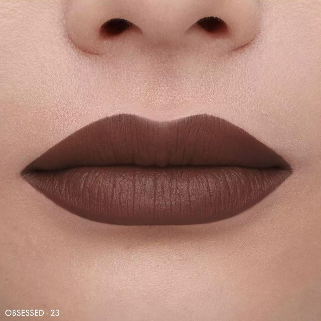 SEPHORA Collection Matte Velvet Lipstick 23 Obsessed (Brown) - 3.5 g / 0.12 oz