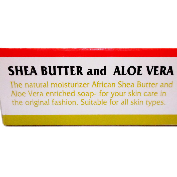 African Formula Black Soap 3.5 Ounce Shea Butter & Aloe Vera (103ml)