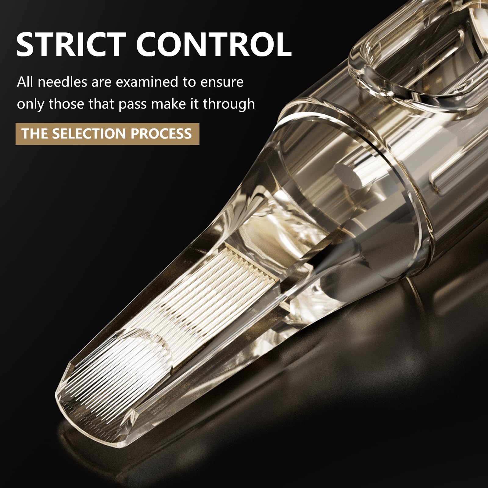 BIGWASP BIGWASP #12 Standard 11M1 Tattoo Needle Cartridges 11 Single Stack Magnum 20Pcs (Generation 3)