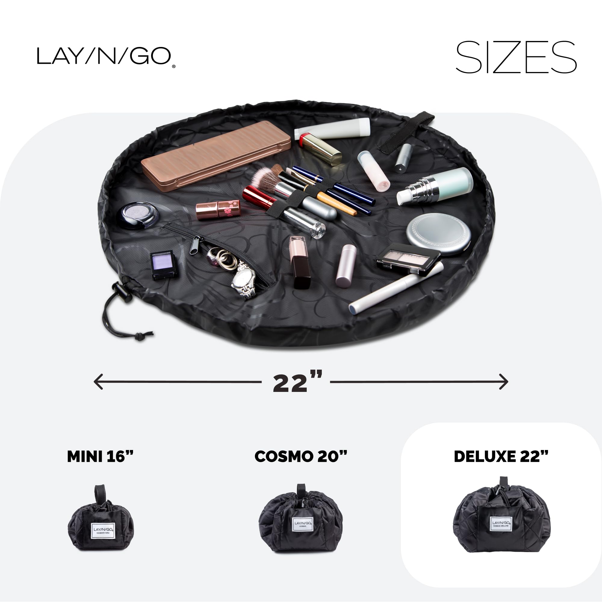 Lay-n-Go Cosmo Deluxe Black