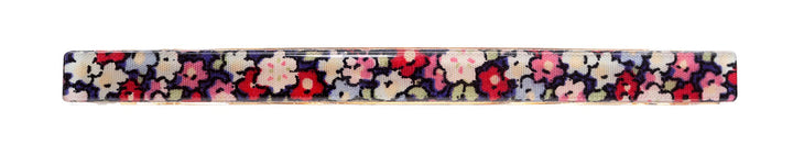 Petite Fleur Red : France Luxe Long and Skinny Barrette - Petite Fleur Red