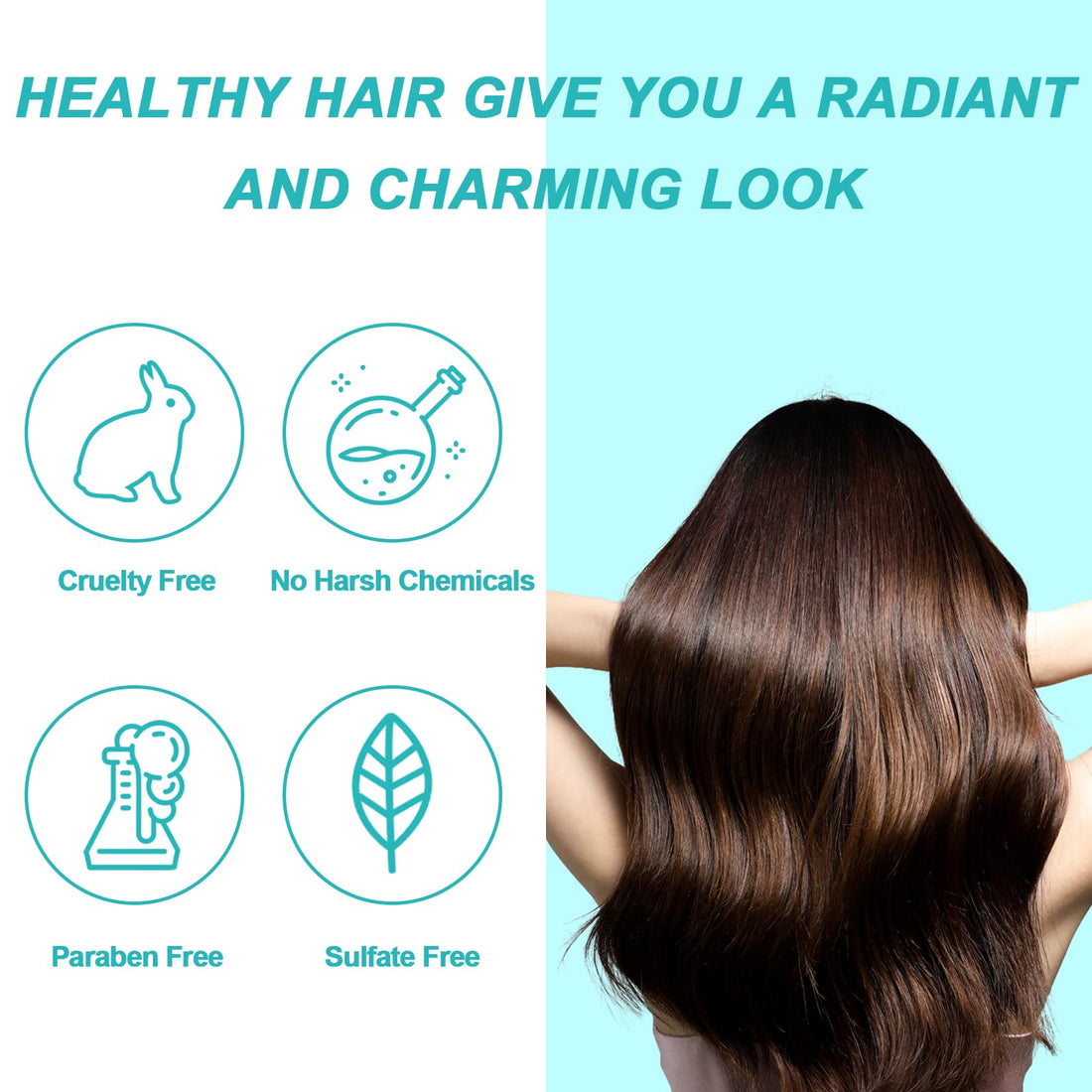 MHSH Rice Water Shampoo and Conditioner for Hair Growth & Strengthening, 95g Shampoo Bar & 60g Conditioner Soap for All Hair Types, Paraben & Sulfate Free