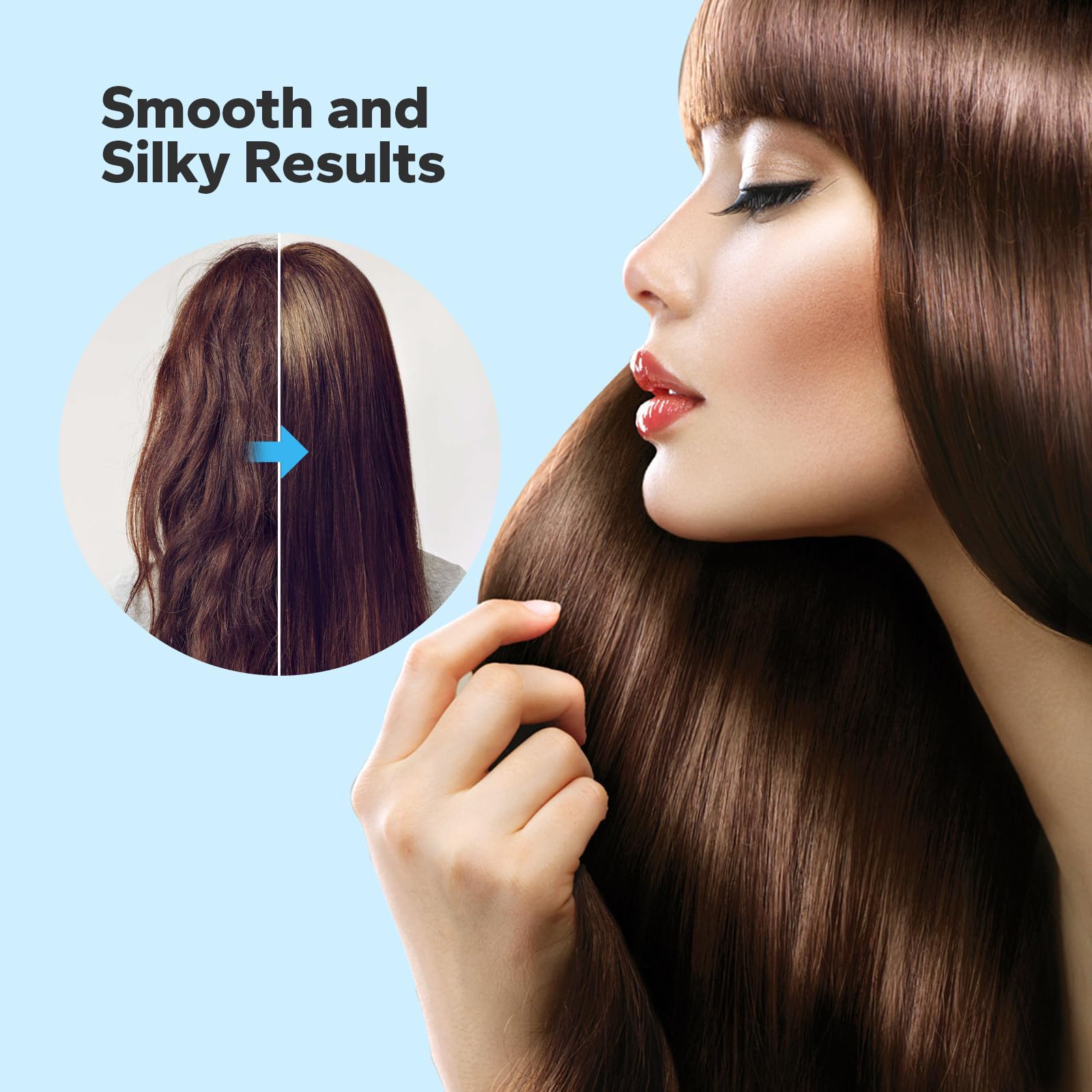 HyperHair Collagen Hair Mask (250ml), Treatment Deep Repair Conditioning, Natural Deep Conditioner Hydrating Masque, Argan Oil Collagen Hair Mask Essence for Dry Damaged Hair All Hair Types