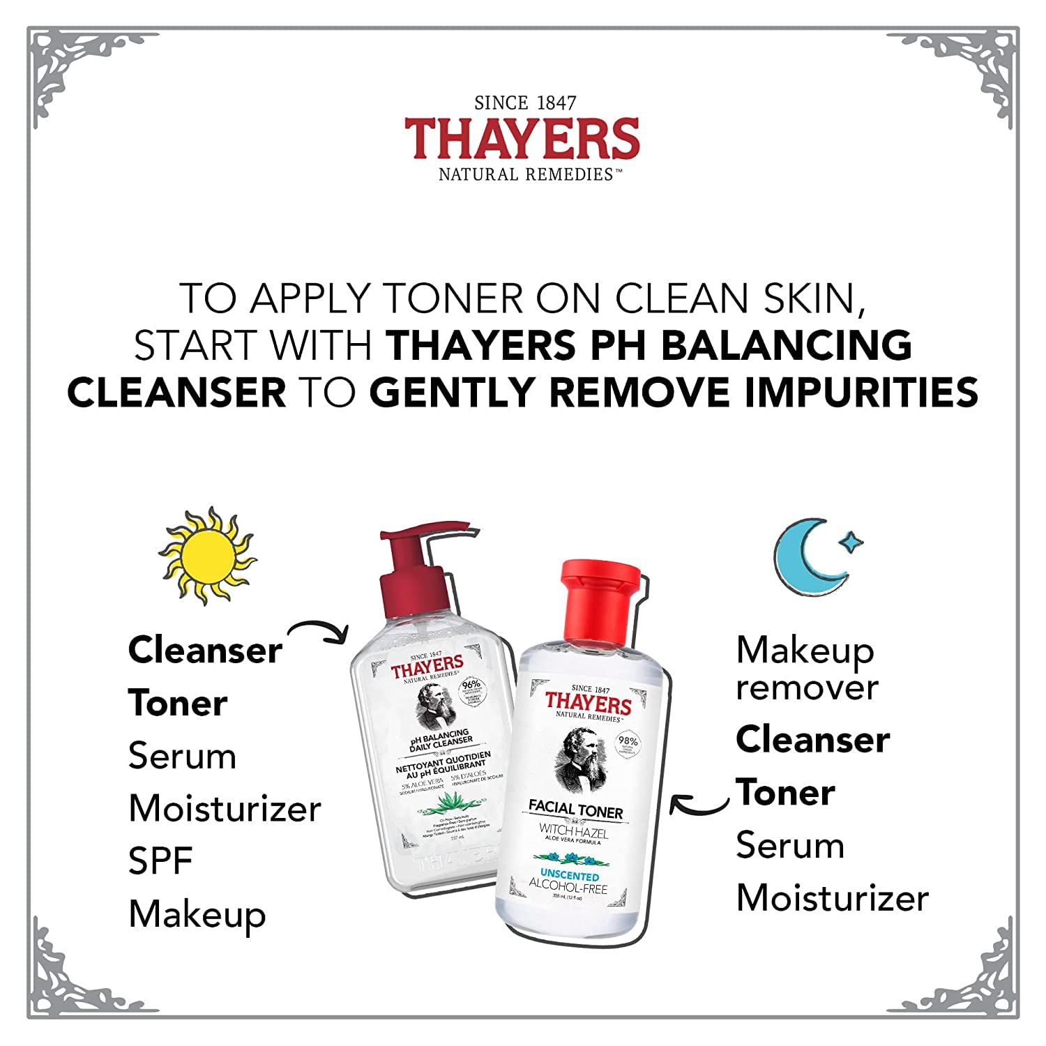 Thayers Alcohol-free Unscented Witch Hazel Toner (12-oz.) 3-Pack