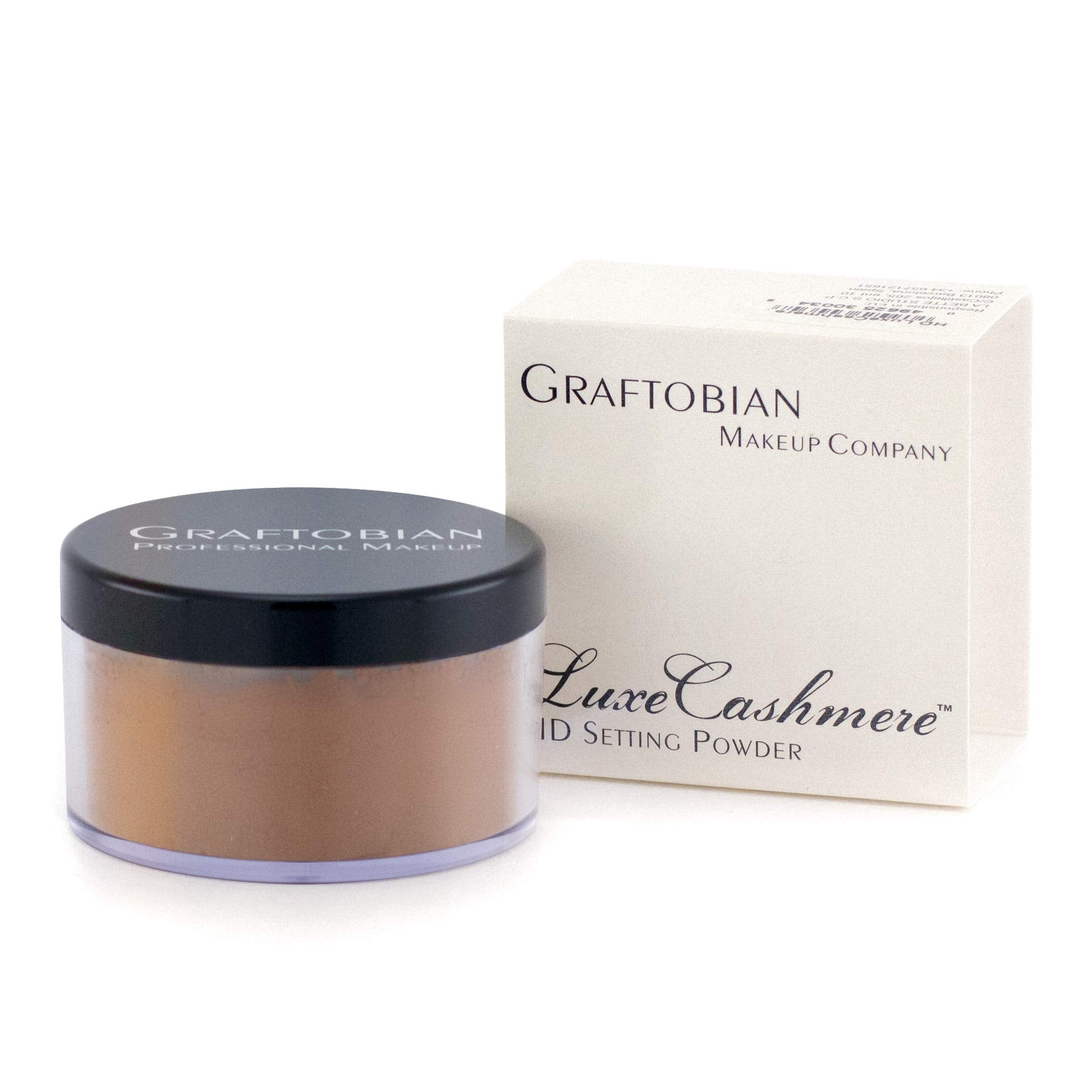Graftobian HD LuxeCashmere Setting Powder - Pecan Pie (0.7 oz) by Graftobian