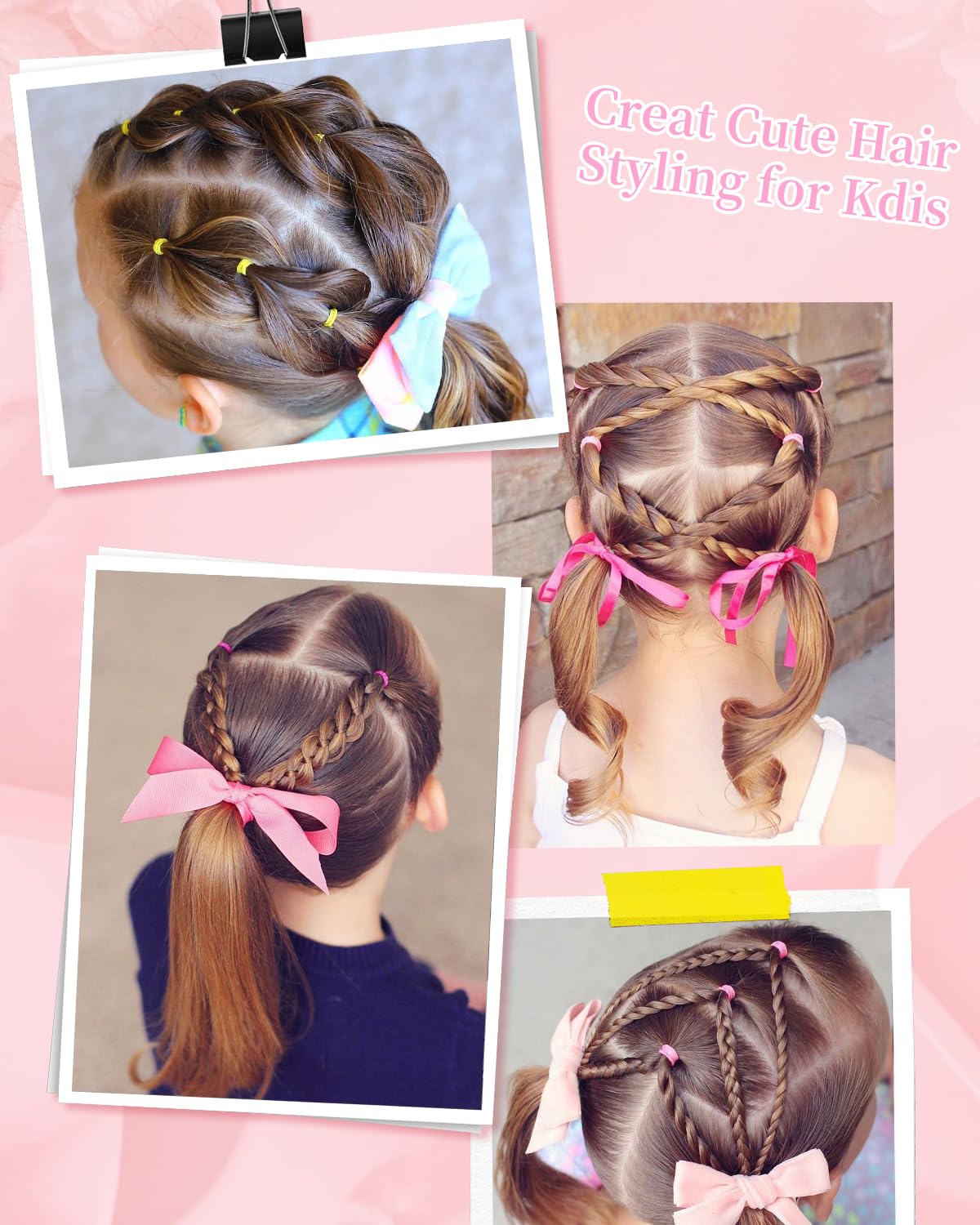 Hair Wax Stick Slick Back Hair Brush Set – Flyaway & Frizz Control for Sleek Ponytails, Buns, and Updos – Hair Accessories for Ballet, Dance Recitals, and Gifts