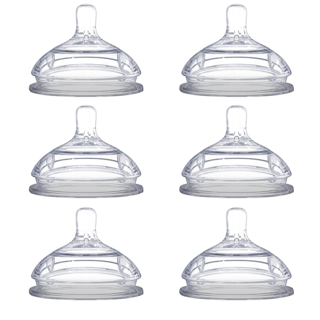 Comotomo Replacement Nipples, Variable Flow/Y-cut - 2 Count, 3 packs