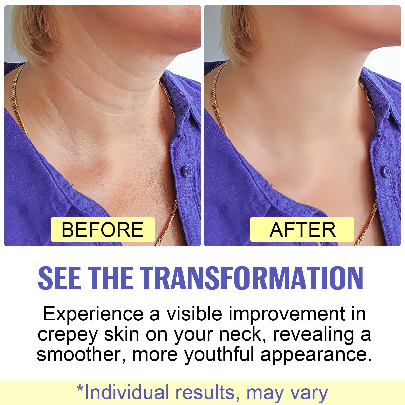 Neck Firming Cream,Firming Tightening Lifting Neck Cream,Nourishing & Hydrating Skin Cream, Suitable for Neck Face Jaw Chin Throat Chest,Firm and Elastic Skin Cream For Women Men Adults 50ML