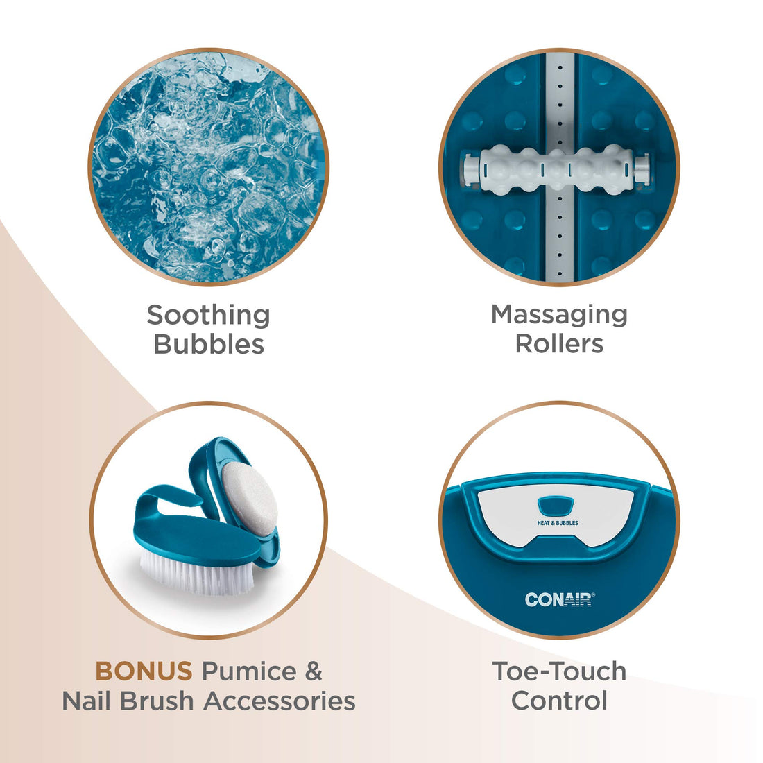 Conair Heat Sense Foot/Pedicure Spa
