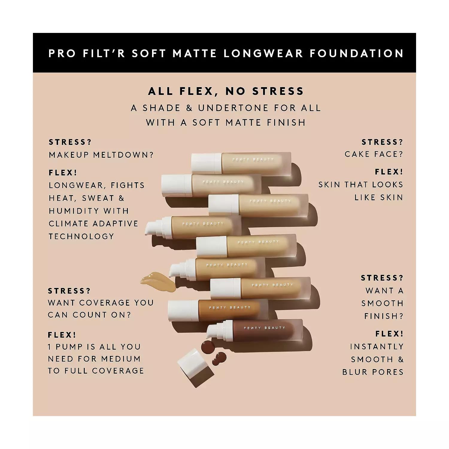 Soft Matte Longwear Foundation by Fenty Beauty