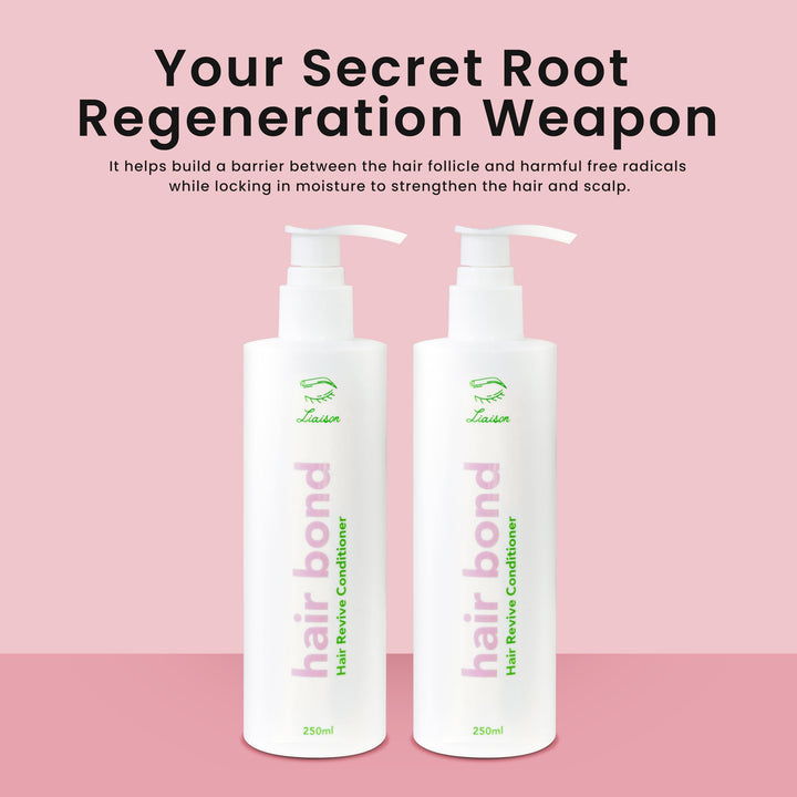 Hair Bond Conditioner for Women - Thickening & Volumizing Formula - Protects & Strengthens Hair Promotes Healthy Growth & Adds Volume (2 Pack)