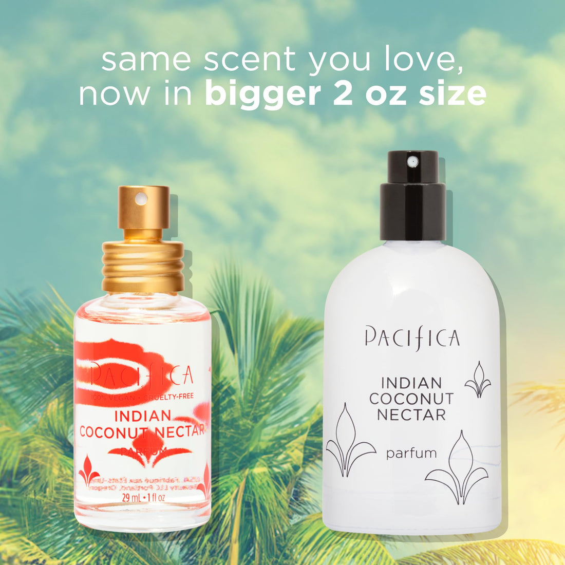 Pacifica Beauty Spray Perfume, Indian Coconut Nectar, 1 Fluid Ounce