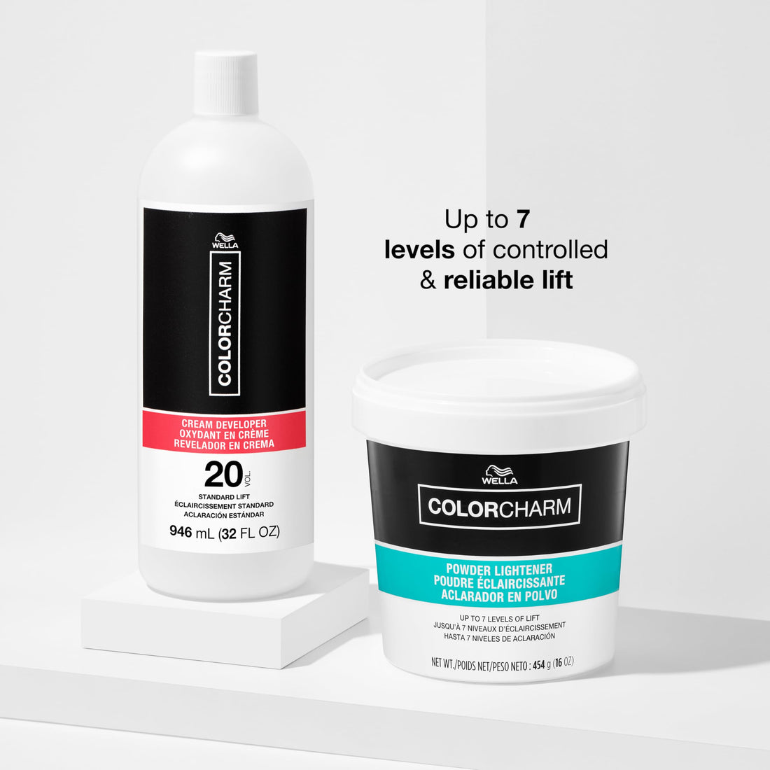 COLORCHARM Cream Hair Color Developer | 20 Volume | For Optimal Gray Blending and Rich Multi-Dimensional End Results | 32 Fl Oz