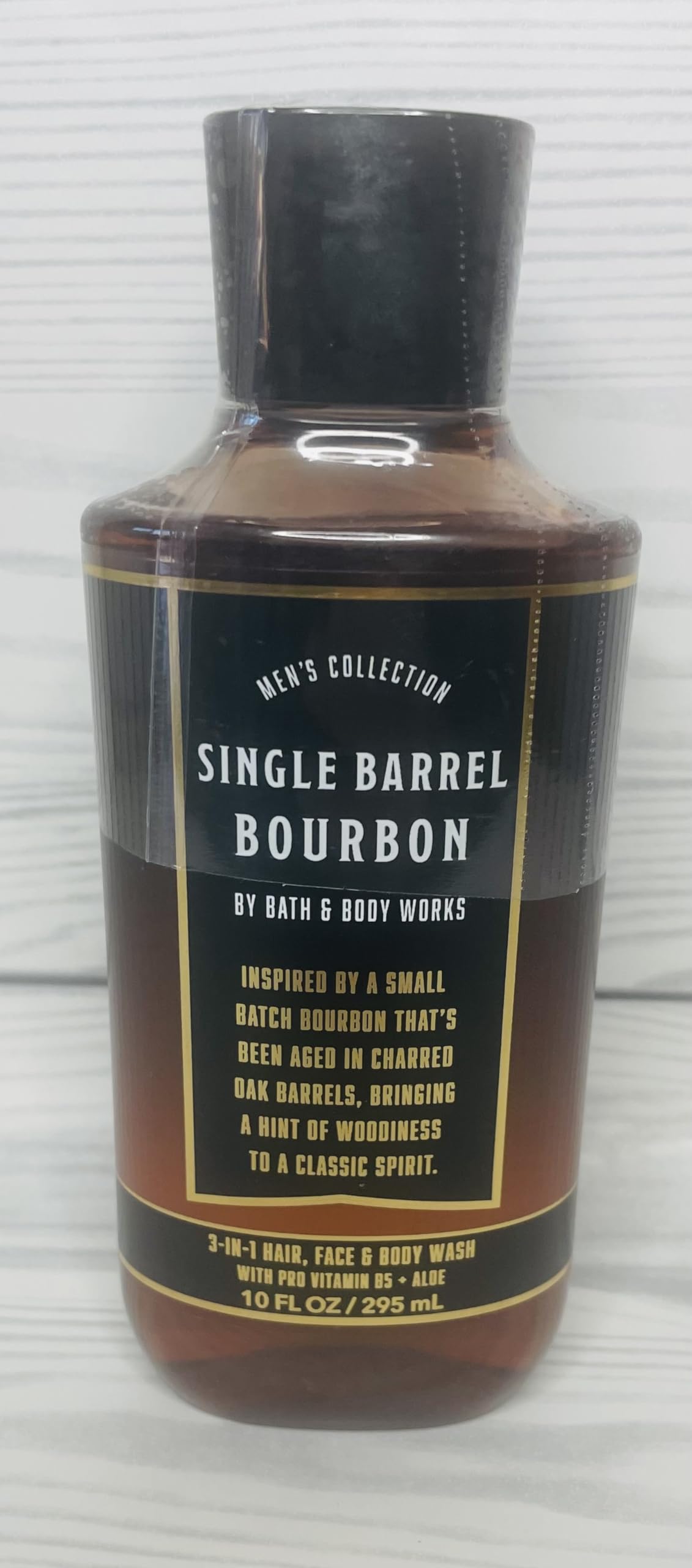 Bath & Body Works Men's Single Barrel Bourbon 3-in-1 Hair, Face & Body Wash 10 Ounce