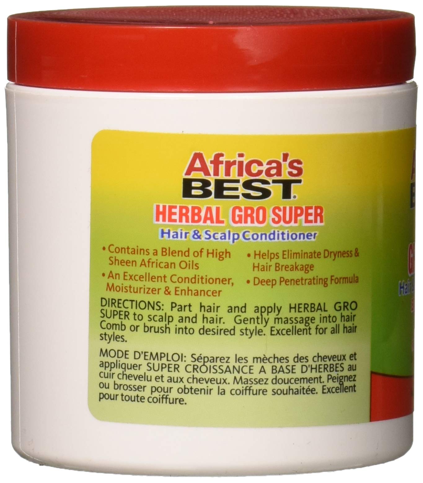 Africas Best Hair & Scalp Conditioners Herbal Gro AD